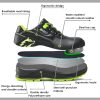 🔥 S3 Sicherheitsschuhe – BWOLF SPYKE Low Arbeitsschuhe Herren S3 Sicherheitsschuhe Herren S3 wasserdicht, ölbeständig, rutschhemmend 4x4 Grip Tech, Ergo Sohle | – Bild 6