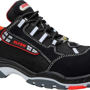 🔥 S3 Sicherheitsschuhe – Sicherheitsschuhe ELTEN SENEX ESD S3, Herren, sportlich, leicht, schwarz, Kunststoffkappe |