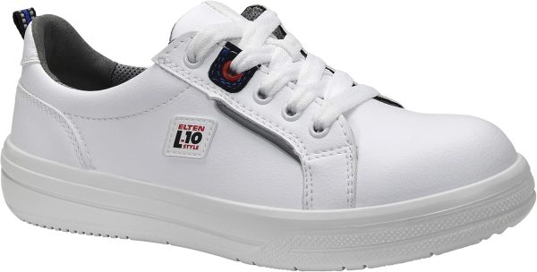 🔥 S3 Sicherheitsschuhe – ELTEN Sicherheitsschuhe GHOST Low ESD S3, Herren, Textil, Stahlkappe, leicht, sportlich, Weiß, Größe: 46 |