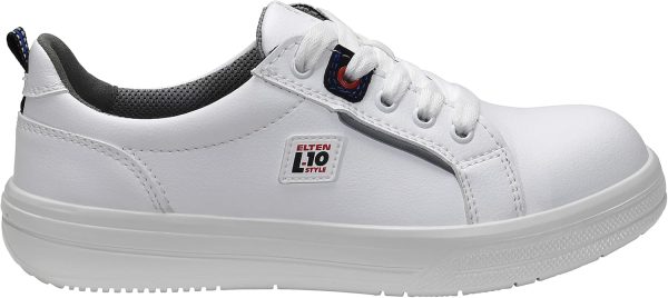 🔥 S3 Sicherheitsschuhe – ELTEN Sicherheitsschuhe GHOST Low ESD S3, Herren, Textil, Stahlkappe, leicht, sportlich, Weiß, Größe: 46 | – Bild 6