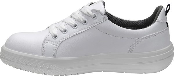 🔥 S3 Sicherheitsschuhe – ELTEN Sicherheitsschuhe GHOST Low ESD S3, Herren, Textil, Stahlkappe, leicht, sportlich, Weiß, Größe: 46 | – Bild 5