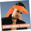 🔥 Schutzhelm mit Visier – HOMSFOU Sonnenschutz-Helmvorhang Schutzhelm mit Visier voller Krempe Gestalter Hutlicht Mützen Strohhut UV gesichtssonnenschutz gesichtssonnencreme Mesh-Sonnenblende BAU Hut Abdeckung Netz | HOMSFOU – Bild 5