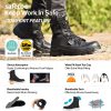 🔥 S3 Sicherheitsschuhe – S3 Arbeitsschuhe Herren & Damen Militär, H-9438 Sicherheitsschuhe ESD, Wasserdichtes & Atmungsaktiv Leder, Leichte & Bequeme Einlegesohle, S1P Stahlzehe & Stahlplatte, Seite mit Reißverschluss | – Bild 5