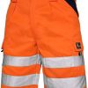 🔥 Engelbert Strauss Hose – CXS Arbeitsshorts Norwich high Visible, Warnschutz Shorts Visible, Kurze Arbeitshose in Signalfarbe, Kurze Warnschutzhose mit Reflektionsstreifen, EN ISO 20471, 280 g/m2 |