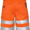🔥 Engelbert Strauss Hose – CXS Arbeitsshorts Norwich high Visible, Warnschutz Shorts Visible, Kurze Arbeitshose in Signalfarbe, Kurze Warnschutzhose mit Reflektionsstreifen, EN ISO 20471, 280 g/m2 | – Bild 2
