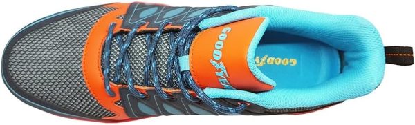 🔥 Arbeitsschuhe wasserdicht – Goodyear S1P/SRA/HRO Herren Metallfreie Zehen- und Zwischensohlen-Sicherheitstrainer aus Verbundwerkstoff | – Bild 4