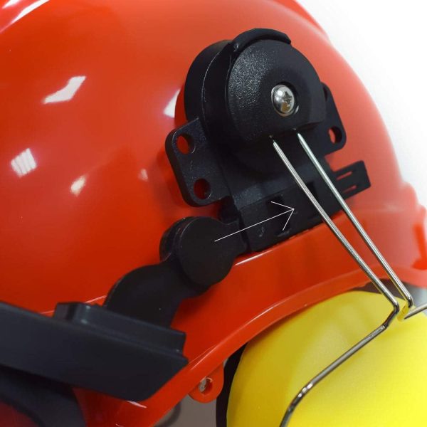 🔥 Schutzhelm mit Visier – BITUXX® Forstschutzhelm Arbeitsschutzhelm Sicherheitshelm Helm Bauhelm Schutzhelm mit Visier Gesichtsschutz und Gehörschutz | BITUXX – Bild 9
