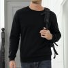 🔥 Winter-Arbeitskleidung – ANHATUIV Herren-Sweatshirt, lässig, Fleecepullover, dicker Rundhalsausschnitt, klassisch, warm, Winter-Sweatshirt, einfarbig, lässig, Arbeitskleidung, dick, flauschig, Sweatshirt, 2 Stück, 2 Stück, | – Bild 3