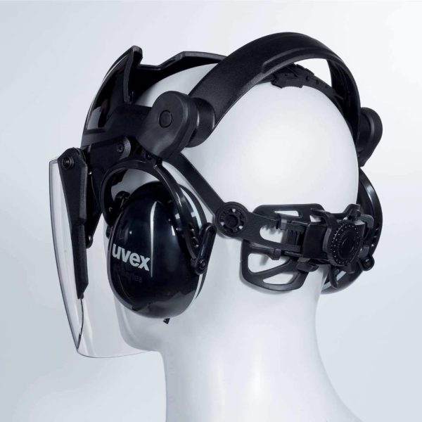 🔥 Schutzhelm mit Visier – Uvex 9715 9790212 Gesichtsschutz, Multicolor, Einheitsgröße | uvex – Bild 2