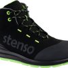 🔥 Arbeitsschuhe wasserdicht – JETT Ankle MF S3 Arbeitsschuhe Herren - Leicht, Atmungsaktiv, Wasserdicht Sicherheitsschuhe Herren - Arbeitsschuhe Damen, rutschfeste PU/PU-Sohle, Verbundkappe, Antistatisch |
