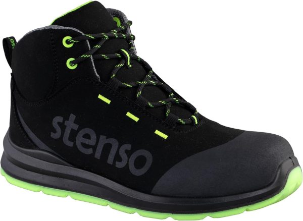 🔥 Arbeitsschuhe wasserdicht – JETT Ankle MF S3 Arbeitsschuhe Herren - Leicht, Atmungsaktiv, Wasserdicht Sicherheitsschuhe Herren - Arbeitsschuhe Damen, rutschfeste PU/PU-Sohle, Verbundkappe, Antistatisch |