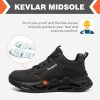 🔥 S3 Sicherheitsschuhe – Nasogetch Sicherheitsschuhe Herren Damen Arbeitsschuhe Leicht Sportlich Stahlkappenschuhe Atmungsaktiv Schutzschuhe | – Bild 4