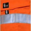 🔥 Engelbert Strauss Hose – CXS Arbeitsshorts Norwich high Visible, Warnschutz Shorts Visible, Kurze Arbeitshose in Signalfarbe, Kurze Warnschutzhose mit Reflektionsstreifen, EN ISO 20471, 280 g/m2 | – Bild 4