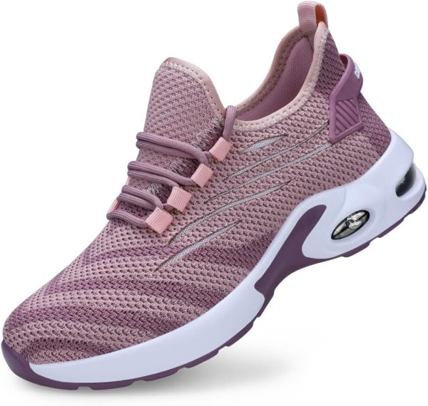 🔥 S3 Sicherheitsschuhe – HLPGZL Sicherheitsschuhe Damen S3 Leicht Arbeitsschuhe Stahlkappen Luftkissen Schutzschuhe Atmungsaktiv Arbeitsschutzschuhe Sportlich | – Bild 2