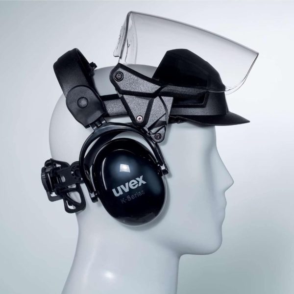 🔥 Schutzhelm mit Visier – Uvex 9715 9790212 Gesichtsschutz, Multicolor, Einheitsgröße | uvex – Bild 5