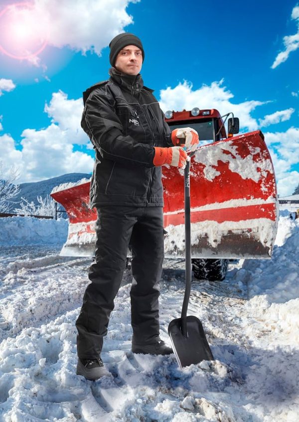 🔥 Winter-Arbeitskleidung – NEO TOOLS Thermo Männer Winter Arbeitshose oder Set mit Winter Arbeitsjacke Gr. S(48) - 3XL(58) | Robuste, Warme, wasserdichte, Winddichte aus Verstärktem Oxford-Gewebe | – Bild 2