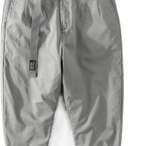🔥 Winter-Arbeitskleidung – DSGWDCGQ Männer Herbst und Winter Arbeitskleidung Casual Hosen Japanische Plüsch Hosen-Grey-M |