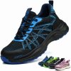🔥 S3 Sicherheitsschuhe – AOACOEBN Sicherheitsschuhe Herren Damen Arbeitsschuhe Leicht Sportlich Stahlkappenschuhe rutschfest Atmungsaktiv Schutzschuhe |