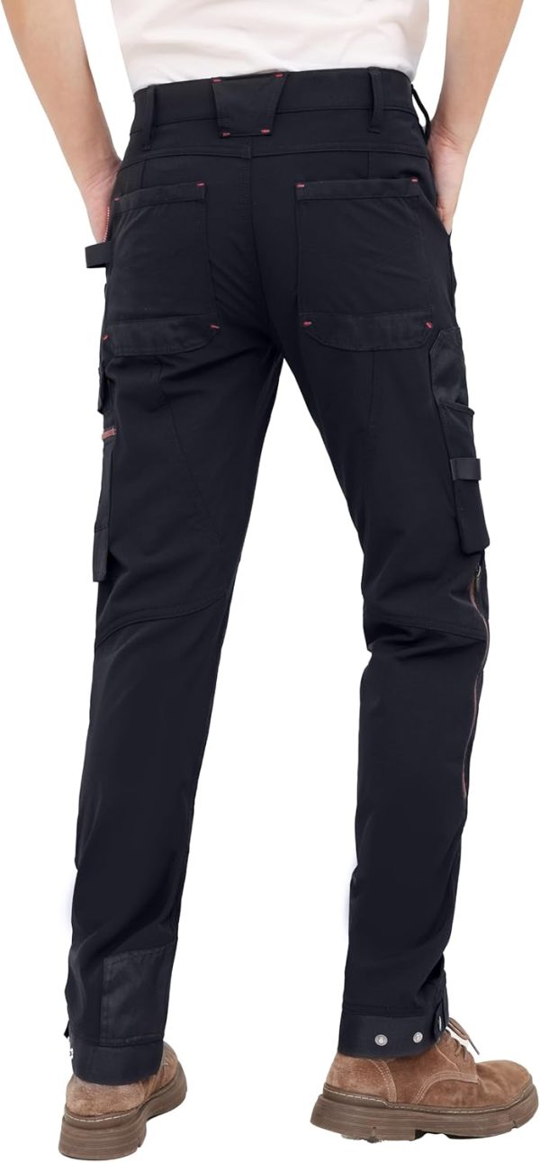 🔥 Engelbert Strauss Hose – WORK IDEA Herren Slim-Fit Stretch Arbeitshose mit Cordura-Kniepolstern: Strapazierfähige Eleganz für höchsten | – Bild 2