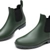 🔥 Arbeitsschuhe wasserdicht – DREAM PAIRS Gummistiefel Herren Halbhoch Chelsea Boots Arbeitsschuhe wasserdichte Stiefel | – Bild 4
