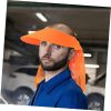 🔥 Schutzhelm mit Visier – HOMSFOU Sonnenschutz-Helmvorhang Schutzhelm mit Visier voller Krempe Gestalter Hutlicht Mützen Strohhut UV gesichtssonnenschutz gesichtssonnencreme Mesh-Sonnenblende BAU Hut Abdeckung Netz | HOMSFOU – Bild 9