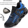🔥 S3 Sicherheitsschuhe – PJZHJI Arbeitsschuhe Herren Leicht Sicherheitsschuhe Sportlich Stahlkappenschuhe Atmungsaktiv Arbeitsschutzschuhe Schutzschuhe mit Stahlkappen | – Bild 2