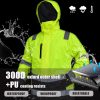 🔥 Winter-Arbeitskleidung – WORK IDEA Vielseitige 3-in-1 Arbeitsjacke mit Reflektoren - Wasserdicht, Winddicht, atmungsaktiv - Ideale Winter-Arbeitskleidung und Warnschutzjacke für alle Jahreszeiten | – Bild 3