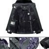 🔥 Engelbert Strauss Hose – KEFITEVD Winterjacke Herren Wasserdicht Warm Gefüttert Skijacke Winter Outdoorjacke Winddicht Atmungsaktiv Funktionsjacke mit Abtrennbarer Kapuze | – Bild 3