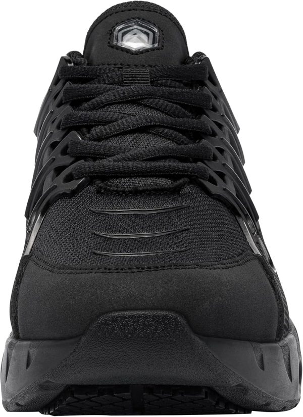 🔥 Arbeitsschuhe wasserdicht – LARNMERN Kochschuhe rutschfeste Herren Küche Schuhe Herren küchen Non-Slip Wasserabweisende Küchenschuhe Koch Schuhe Männer Kellner Sportschuhe Ohne-Stahlkappe | – Bild 4