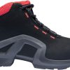 🔥 S3 Sicherheitsschuhe – Uvex 1 X-Tended Support Arbeitsstiefel - Sicherheitsstiefel S3 SRC ESD - Rot-Schwarz | – Bild 4