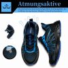 🔥 S3 Sicherheitsschuhe – AOACOEBN Sicherheitsschuhe Herren Damen Arbeitsschuhe Leicht Sportlich Stahlkappenschuhe rutschfest Atmungsaktiv Schutzschuhe | – Bild 5