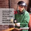 🔥 Schutzhelm mit Visier – JACKSON SAFETY 14200 Maxview Premium Full Face Shield / Face Guard Clear Tönung, Visier Gesichtsschutz und Ratsche Kopfbedeckung | JACKSON SAFETY – Bild 2