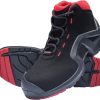 🔥 S3 Sicherheitsschuhe – Uvex 1 X-Tended Support Arbeitsstiefel - Sicherheitsstiefel S3 SRC ESD - Rot-Schwarz | – Bild 3