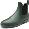 🔥 Arbeitsschuhe wasserdicht – DREAM PAIRS Gummistiefel Herren Halbhoch Chelsea Boots Arbeitsschuhe wasserdichte Stiefel |