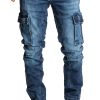 🔥 Engelbert Strauss Hose – REPUBLIX Herren Cargo Jeans Regular Slim Denim Hose Destroyed R7977 |