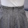 🔥 Winter-Arbeitskleidung – Damen Wolle Maxi Röcke Winter Hohe Taille Faltenrock Elegant Retro Gitter Rock Streetwear Party A-Linie Glockenrock | – Bild 5