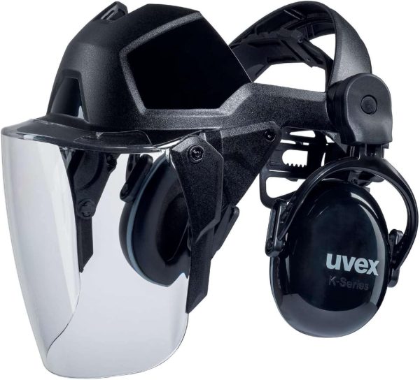 🔥 Schutzhelm mit Visier – Uvex 9715 9790212 Gesichtsschutz, Multicolor, Einheitsgröße | uvex