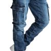 🔥 Engelbert Strauss Hose – REPUBLIX Herren Cargo Jeans Regular Slim Denim Hose Destroyed R7977 | – Bild 3