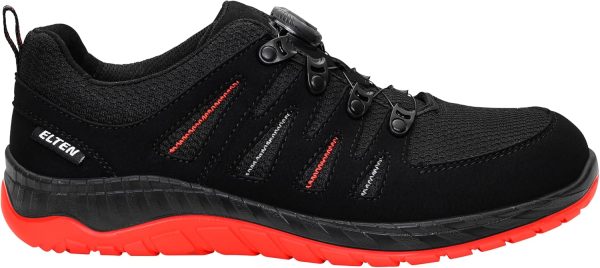 🔥 S3 Sicherheitsschuhe – ELTEN Sicherheitsschuhe Maddox Boa Black-red Low ESD S3 Unisex Sicherheitsstiefel | – Bild 6