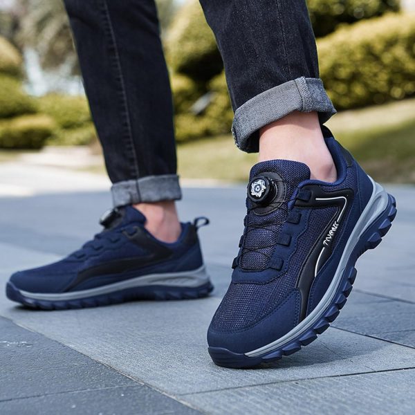 🔥 Arbeitsschuhe wasserdicht – Generisch Unisex Arbeitsschuhe Herren Leicht Ohne Stahlkappe Trainingsschuhe Atmungsaktiv Sportschuhe Walking Schuhe Winterschuhe Damen Trekkingschuhe | – Bild 7