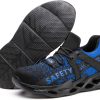 🔥 S3 Sicherheitsschuhe – PJZHJI Arbeitsschuhe Herren Leicht Sicherheitsschuhe Sportlich Stahlkappenschuhe Atmungsaktiv Arbeitsschutzschuhe Schutzschuhe mit Stahlkappen | – Bild 6