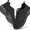 🔥 Arbeitsschuhe wasserdicht – OFFCUP Sicherheitsschuhe Herren, Leichte Arbeitsschuhe, Sportlich Stahlkappenschuhe, Arbeitsturnschuhe Atmungsaktiv rutschfest Luftkissen Sneaker Bequeme | – Bild 2