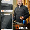 🔥 Winter-Arbeitskleidung – Scheibler Herren Troyer Arbeitspullover mit 1/4 Reißverschluss Winter Warm Stickpullover mit Stehkragen Stricktroyer für Männer Sweatshirt Ohne Kapuze | – Bild 5