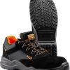 🔥 Arbeitsschuhe wasserdicht – BLACK HAMMER Sicherheitsschuhe Herren leicht Kunststoffkappe und Kevlar-Zwischensohle Arbeitsschuhe knöchelhoch Sicherheitsstiefel Wanderschuhe S1P SRC 1557 | – Bild 3