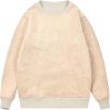 🔥 Winter-Arbeitskleidung – ANHATUIV Herren-Sweatshirt, lässig, Fleecepullover, dicker Rundhalsausschnitt, klassisch, warm, Winter-Sweatshirt, einfarbig, lässig, Arbeitskleidung, dick, flauschig, Sweatshirt, 2 Stück, 2 Stück, | – Bild 4