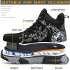 🔥 S3 Sicherheitsschuhe – COOU Arbeitsschuhe Hoch Leicht Herren Damen Sicherheitsschuhe rutschfest Stahlkappenschuhe Sportlich Sicherheitsstiefel Stahlkappe Arbeitsschutzschuhe 37-46 EU | – Bild 7