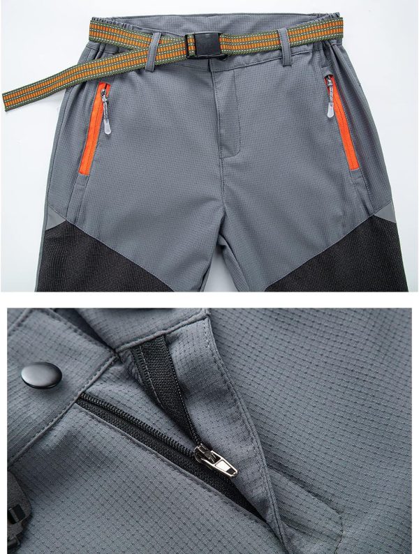 🔥 Engelbert Strauss Hose – Daysskk 2-in-1 Zip Off Hose Kinder Jungen Mädchen Sommer Wanderhose Schnelltrocknend & Wasserdicht 110-160 | – Bild 4