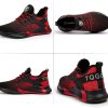 🔥 Arbeitsschuhe wasserdicht – AONETIGER Sicherheitsschuhe Herren Damen Leicht Arbeitsschuhe Stahlkappe Sportlich Schutzschuhe Atmungsaktiv rutschfest Schuhe Sneaker | – Bild 5