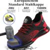 🔥 Arbeitsschuhe wasserdicht – AONETIGER Sicherheitsschuhe Herren Damen Leicht Arbeitsschuhe Stahlkappe Sportlich Schutzschuhe Atmungsaktiv rutschfest Schuhe Sneaker | – Bild 3