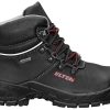 🔥 Arbeitsschuhe wasserdicht – ELTEN Sicherheitsschuhe Renzo GTX Mid ESD S3 CI, Damen und Herren, Leder, Stahlkappe, leicht, robust Schwarz44 | – Bild 2